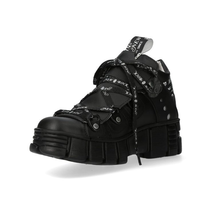 Bottines Noir New Rock M-WALL106NSPORT-V1 – Image 5