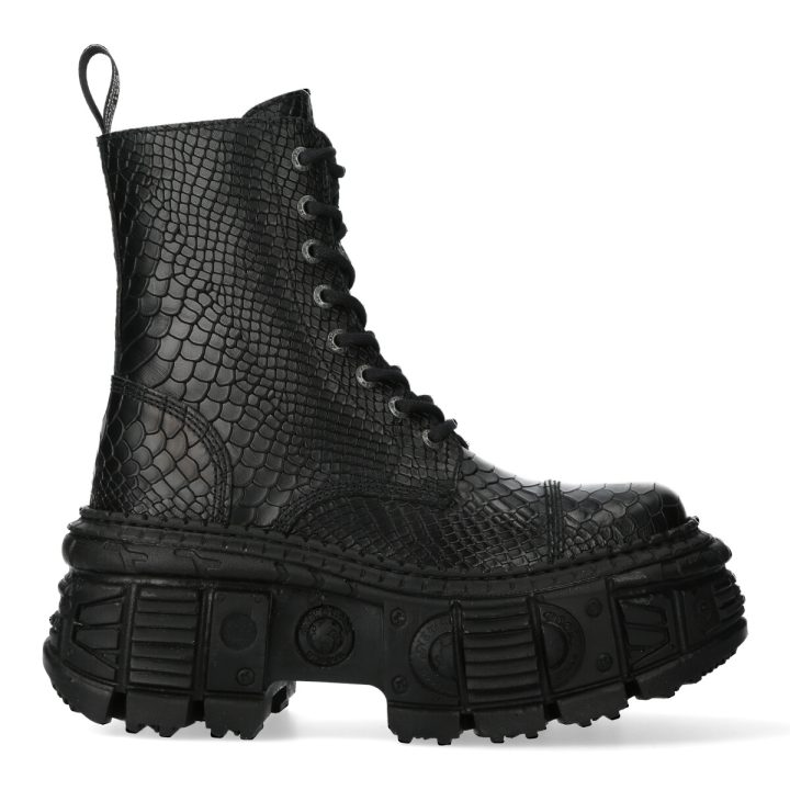 Bottines Noir New Rock M-WALL126-S7 – Image 2