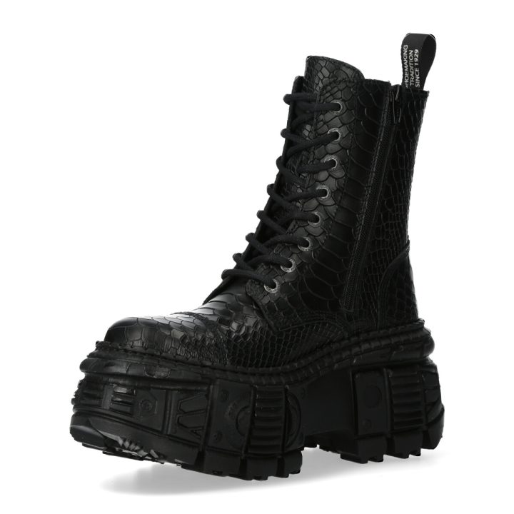Bottines Noir New Rock M-WALL126-S7 – Image 5