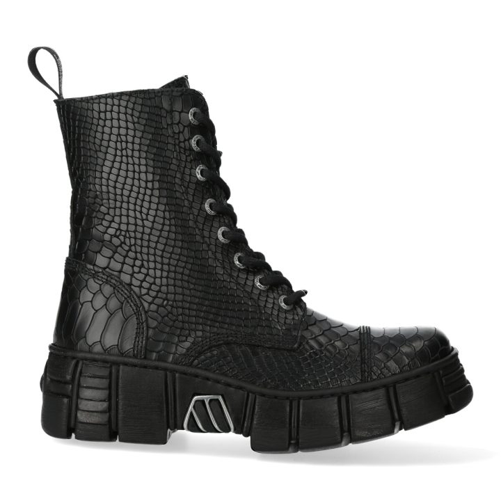 Bottines Noir New Rock M-WALL126-S8 – Image 2