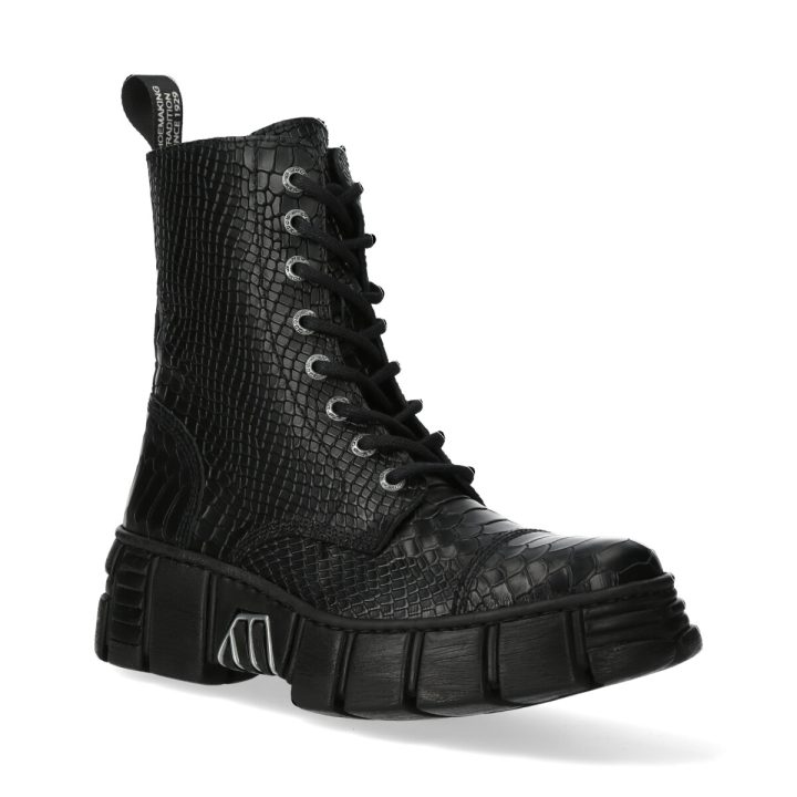 Bottines Noir New Rock M-WALL126-S8 – Image 3