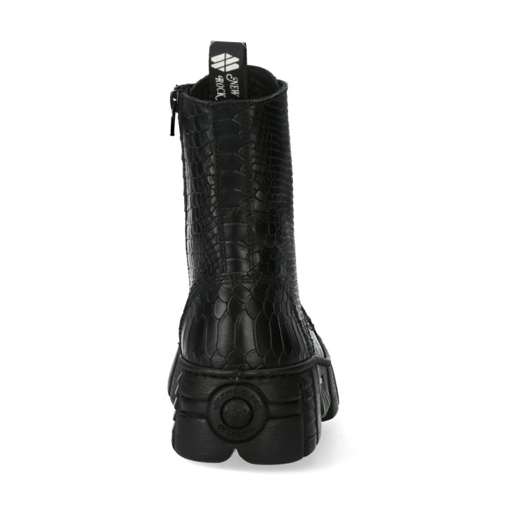 Bottines Noir New Rock M-WALL126-S8 – Image 6