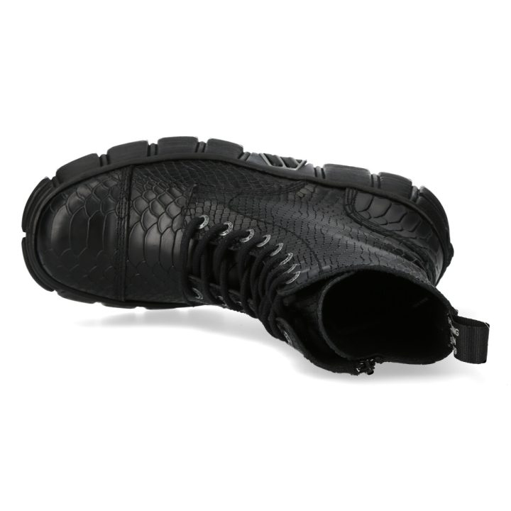 Bottines Noir New Rock M-WALL126-S8 – Image 8
