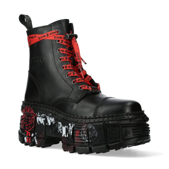 Bottines Noir New Rock M-WALL126CCT-C1 – Image 3