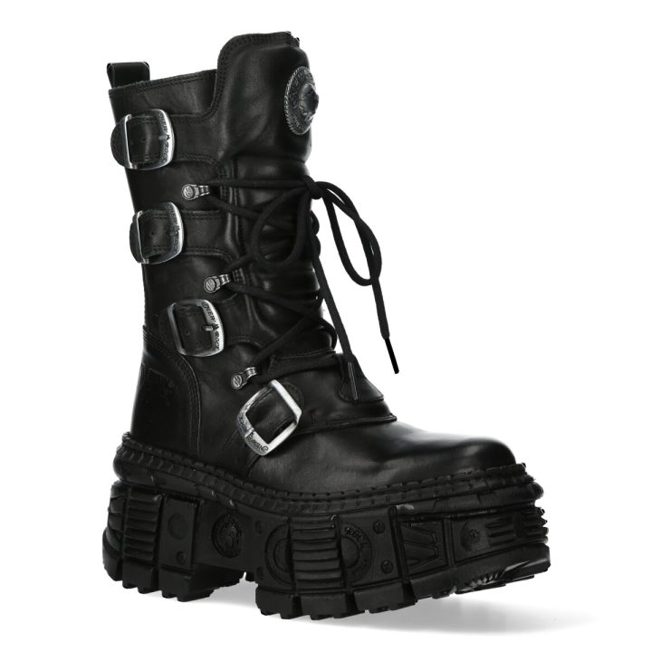 Bottines Noir New Rock M-WALL1473-S5 – Image 3