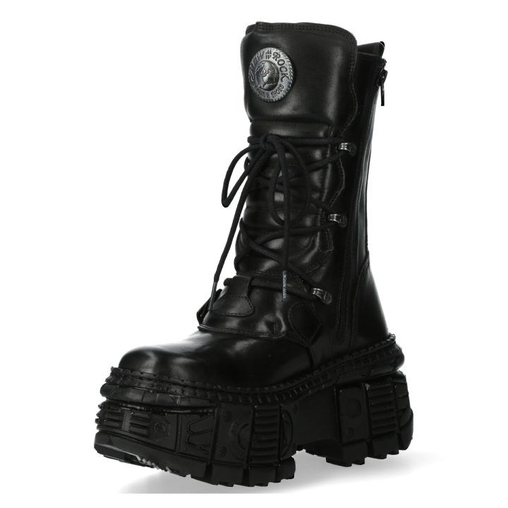 Bottines Noir New Rock M-WALL1473-S5 – Image 5