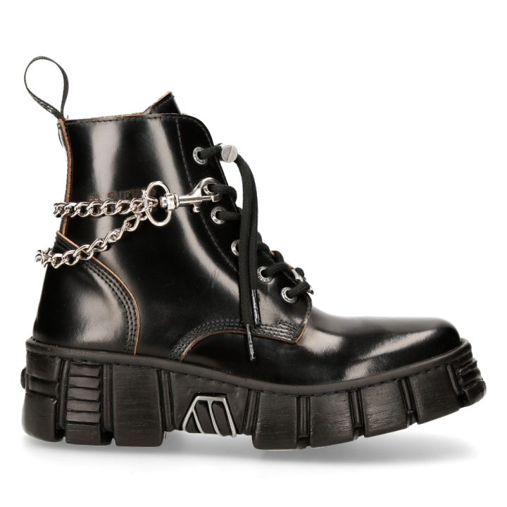 Bottines Noir New Rock M-WALL150N-C1 – Image 2
