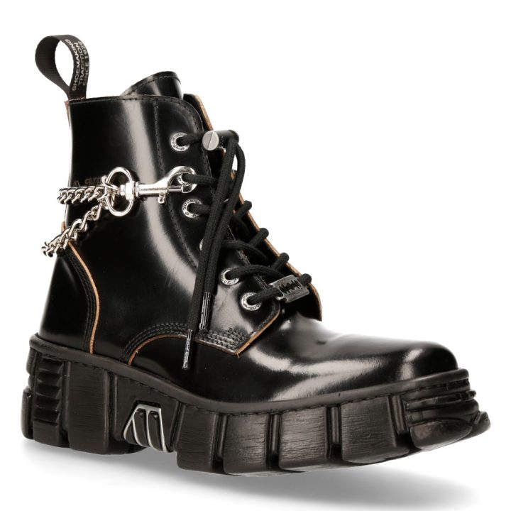 Bottines Noir New Rock M-WALL150N-C1 – Image 3