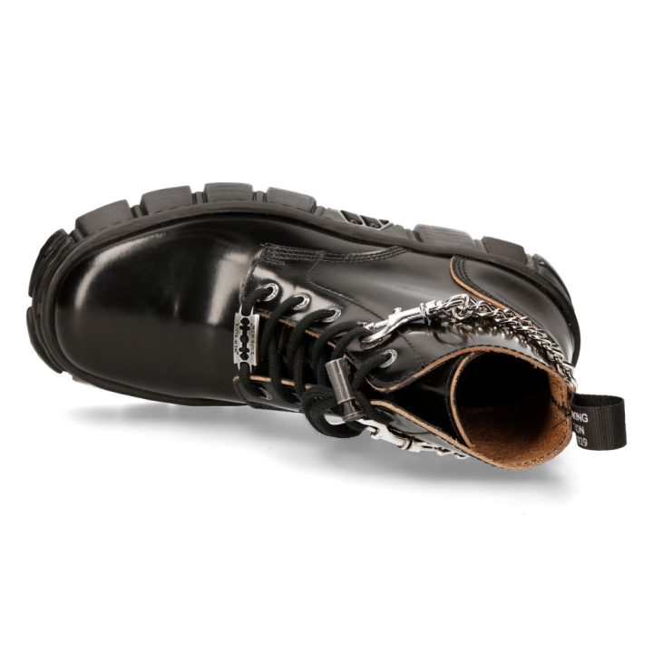 Bottines Noir New Rock M-WALL150N-C1 – Image 8
