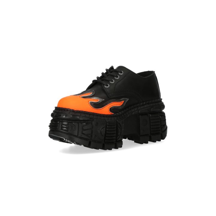 Chaussures Noir, Orange New Rock M-WALL211-V4 – Image 4