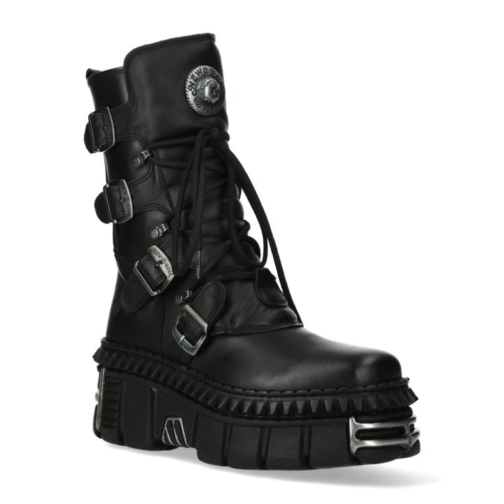 Bottines Noir New Rock M-WALL373-S10 – Image 3