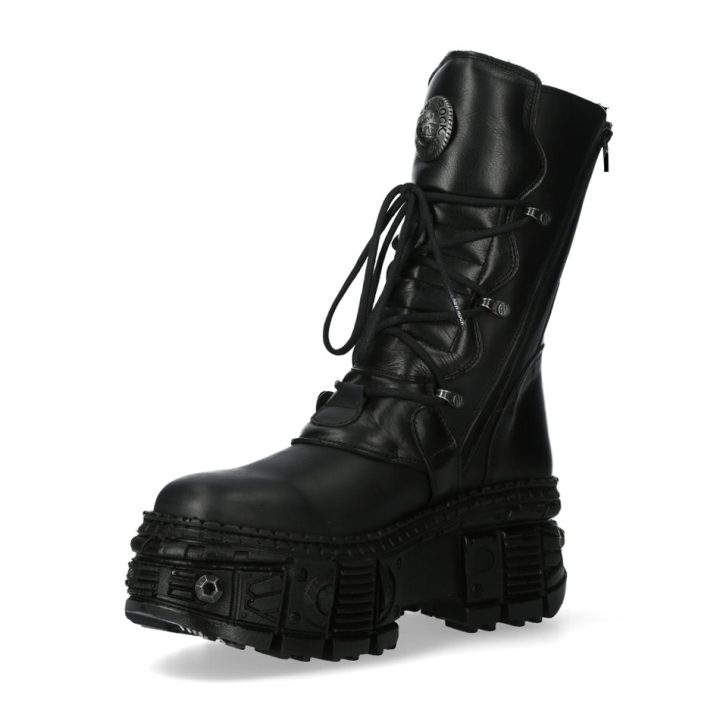 Bottines Noir New Rock M-WALL373-S11 – Image 5