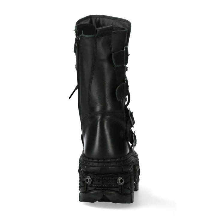 Bottines Noir New Rock M-WALL373-S11 – Image 6