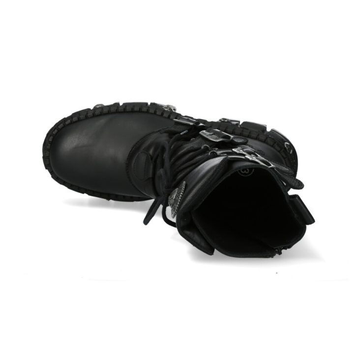 Bottines Noir New Rock M-WALL373-S11 – Image 8