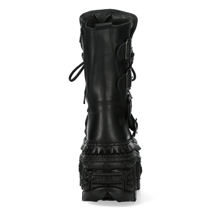 Bottines Noir New Rock M-WALL373-S4 – Image 6