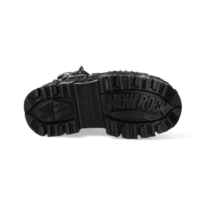 Bottines Noir New Rock M-WALL373-S4 – Image 7