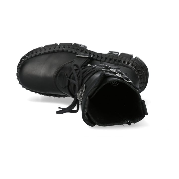 Bottines Noir New Rock M-WALL373-S4 – Image 8