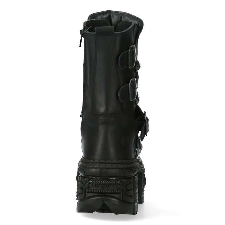 Bottines Noir New Rock M-WALL373-S5 – Image 6