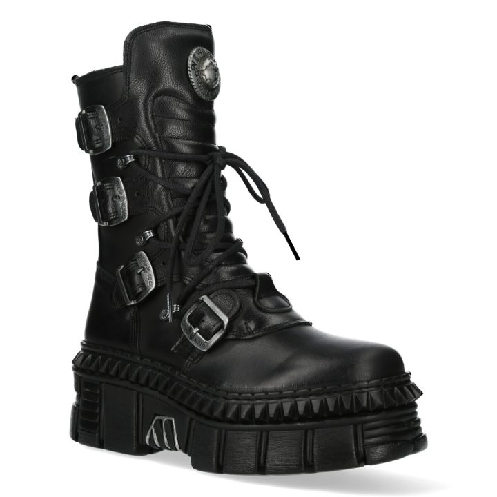 Bottines Noir New Rock M-WALL373-S6 – Image 3