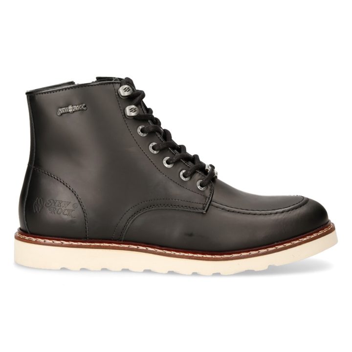 Bottines Noir New Rock M-WING001-S1 – Image 2