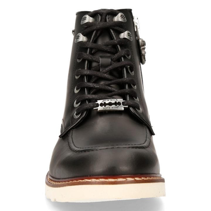 Bottines Noir New Rock M-WING001-S1 – Image 4