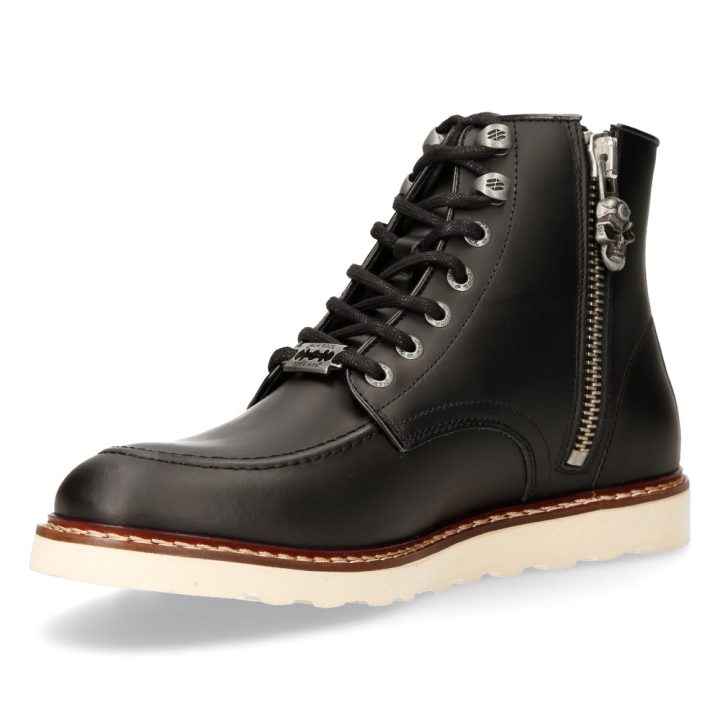 Bottines Noir New Rock M-WING001-S1 – Image 5