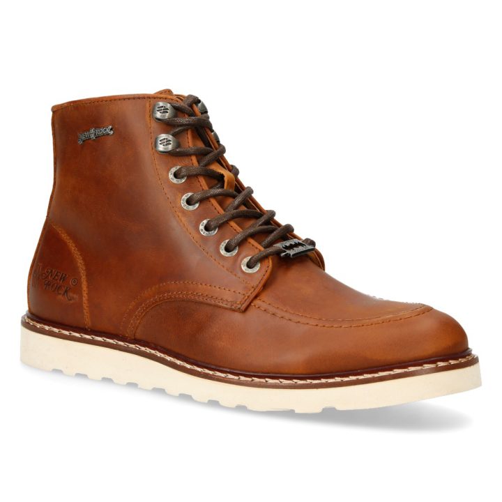 Bottines Marron New Rock M-WING001-S2 – Image 3