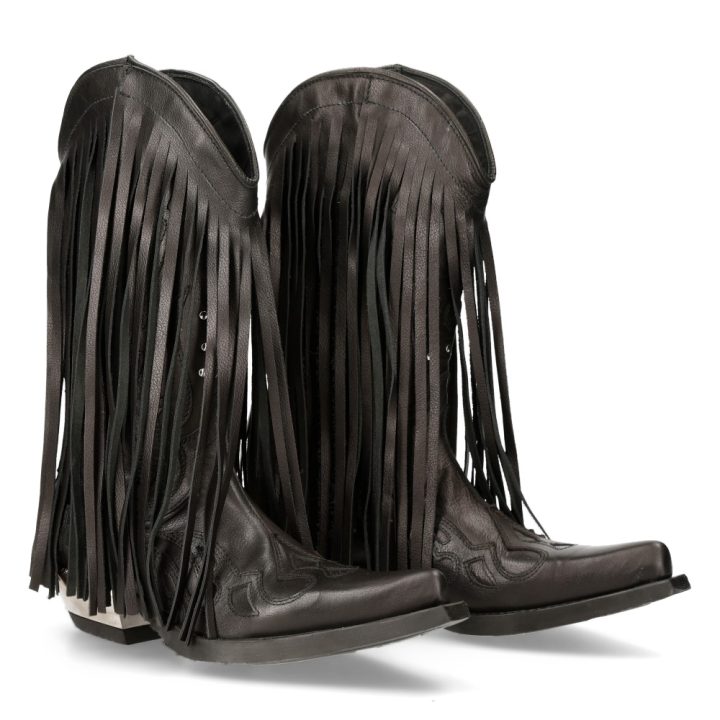 Bottes Noir New Rock M-WST057-S8