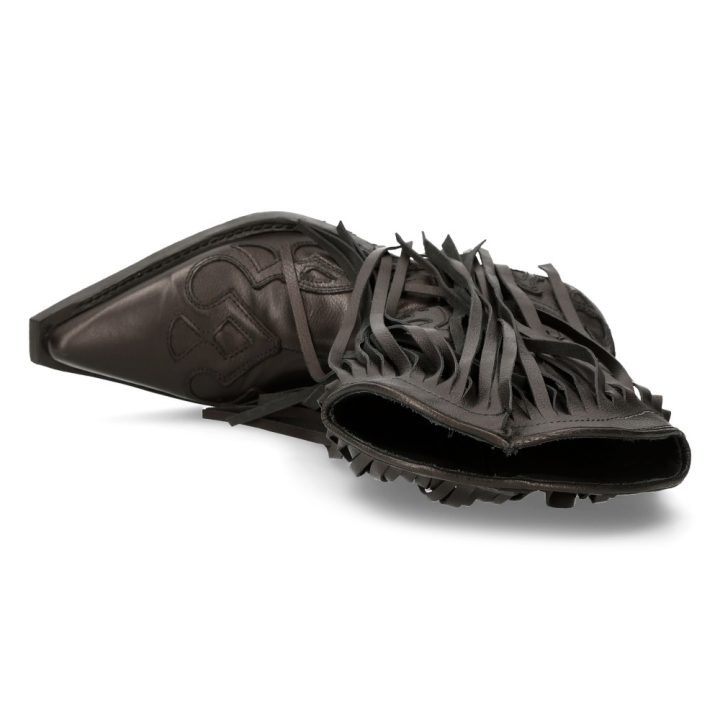 Bottes Noir New Rock M-WST057-S8 – Image 8