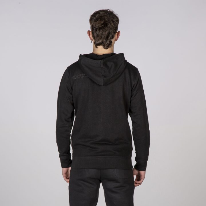 W-NRHOODIE24-S1  STSU820 SUDADERA NEGRO TRES BORDADOS – Image 4