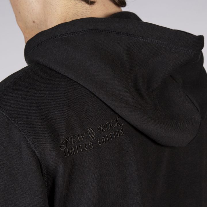 W-NRHOODIE24-S1  STSU820 SUDADERA NEGRO TRES BORDADOS – Image 5
