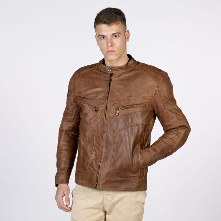 W-NRLMJ038-S1  CAFE-RACER  professional motorcycle jackets , piel vacuno