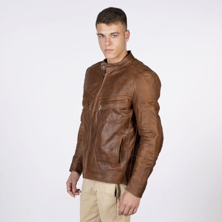 W-NRLMJ038-S1  CAFE-RACER  professional motorcycle jackets , piel vacuno – Image 2