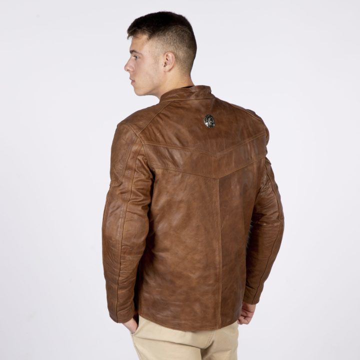 W-NRLMJ038-S1  CAFE-RACER  professional motorcycle jackets , piel vacuno – Image 3