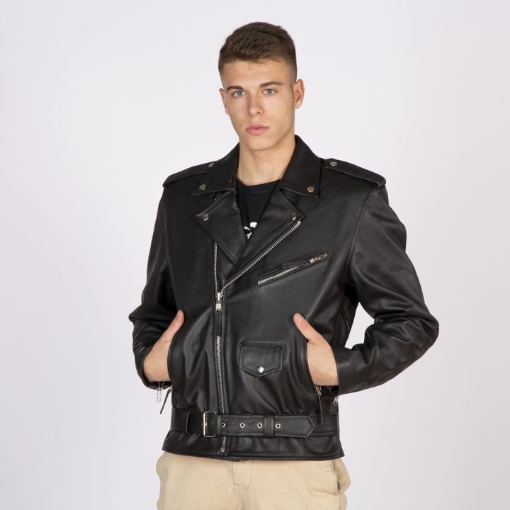 W-NRLMJ061-S1 MENS BUFFALO BRANDO JACKET – Image 2
