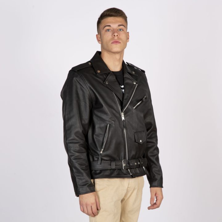 W-NRLMJ061-S1 MENS BUFFALO BRANDO JACKET – Image 4