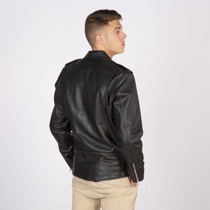 W-NRLMJ061-S1 MENS BUFFALO BRANDO JACKET – Image 5