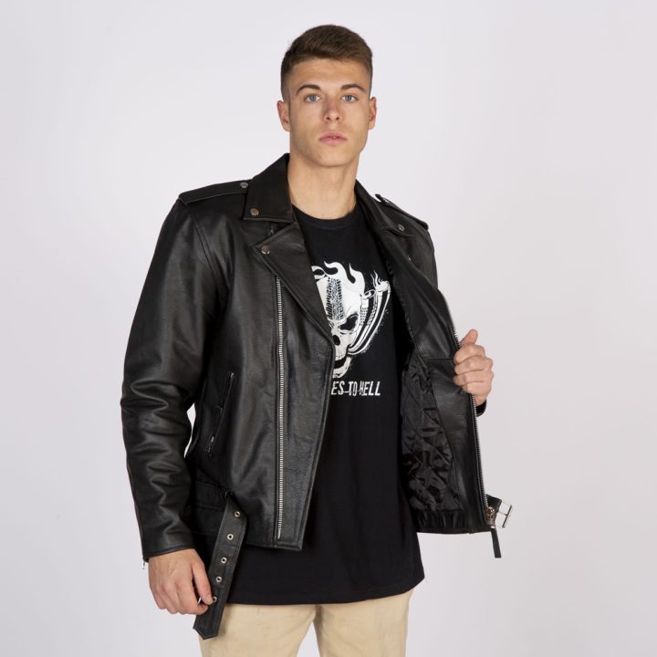 W-NRLMJ061-S1 MENS BUFFALO BRANDO JACKET – Image 6