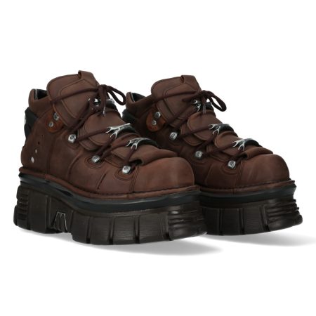 Bottines Marron New Rock M-106B-C21 ALASKA MARRON