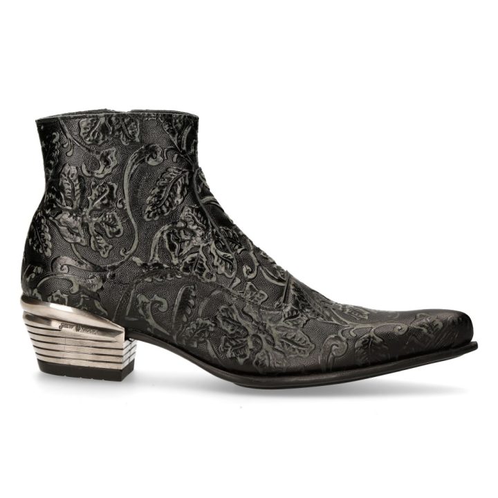 Bottines Noir New Rock M-NW131-S1 – Image 2