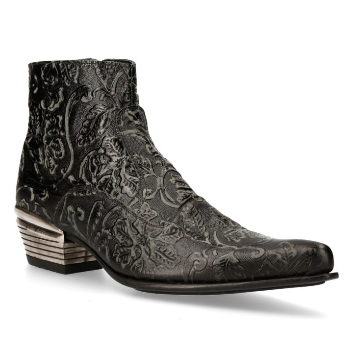 Bottines Noir New Rock M-NW131-S1 – Image 3