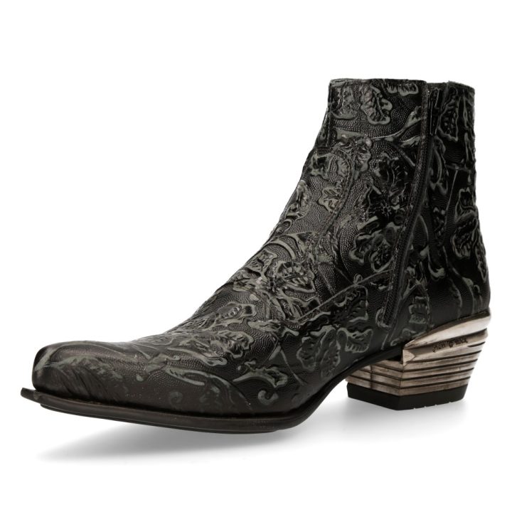 Bottines Noir New Rock M-NW131-S1 – Image 5