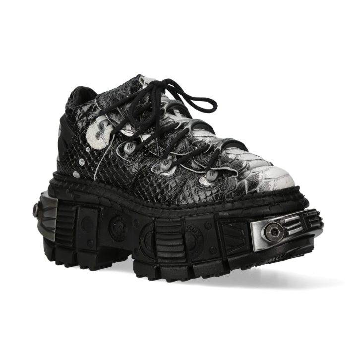 Chaussures Blanc, Noir New Rock M-WALL106-S19 – Image 3