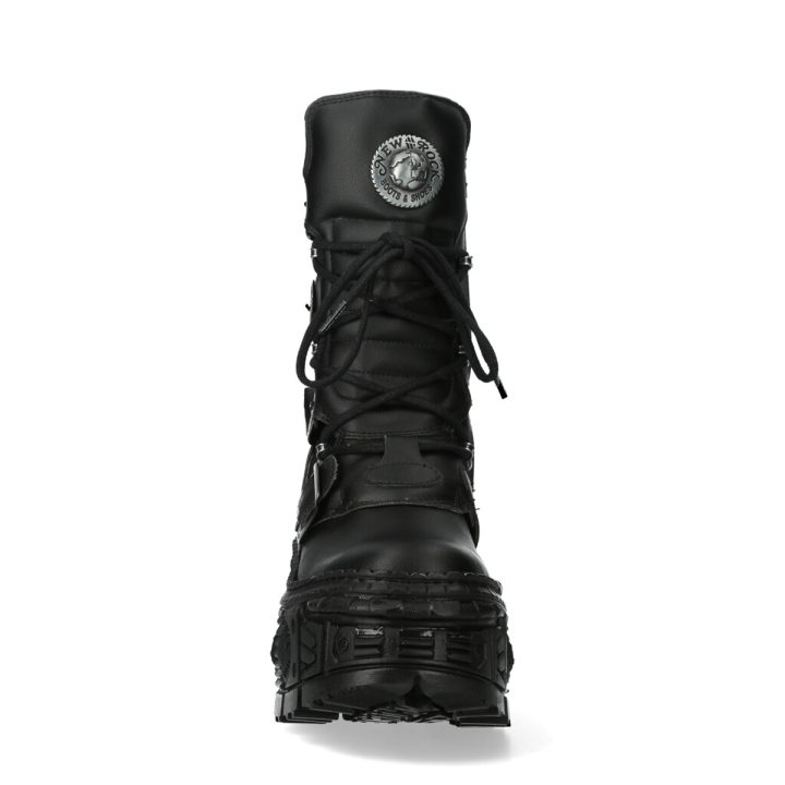 Bottines Noir New Rock M-WALL1473-V5 – Image 4