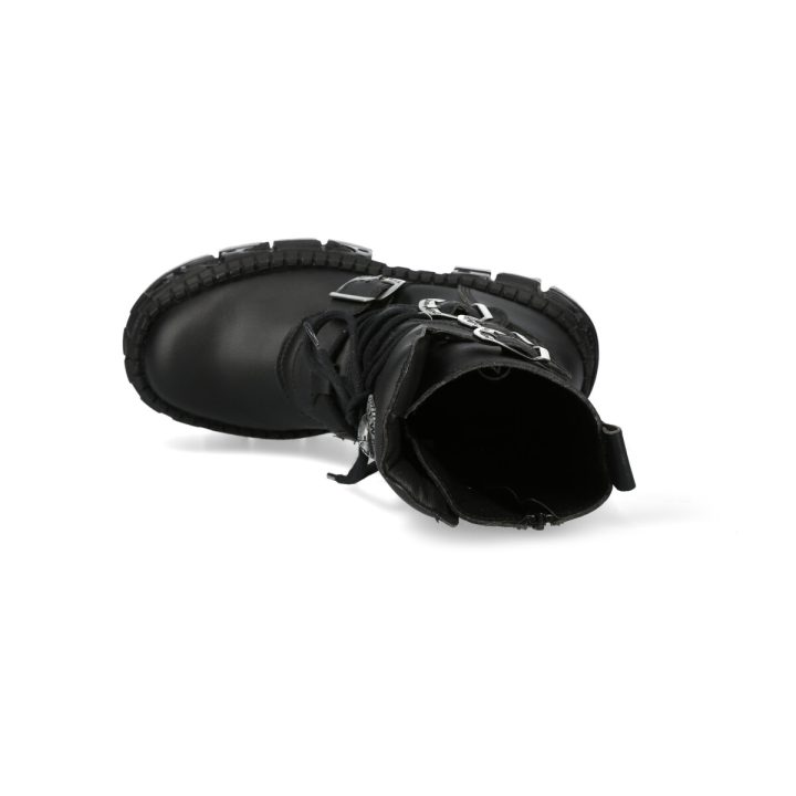 Bottines Noir New Rock M-WALL1473-V5 – Image 8