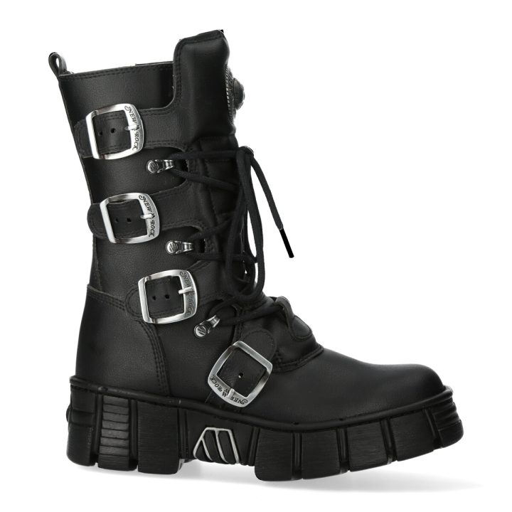 Bottines Noir New Rock M-WALL1473-V7 – Image 2