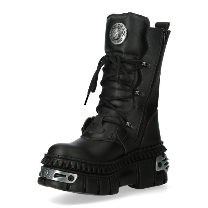 Bottines Noir New Rock M-WALL1473-V9 – Image 5
