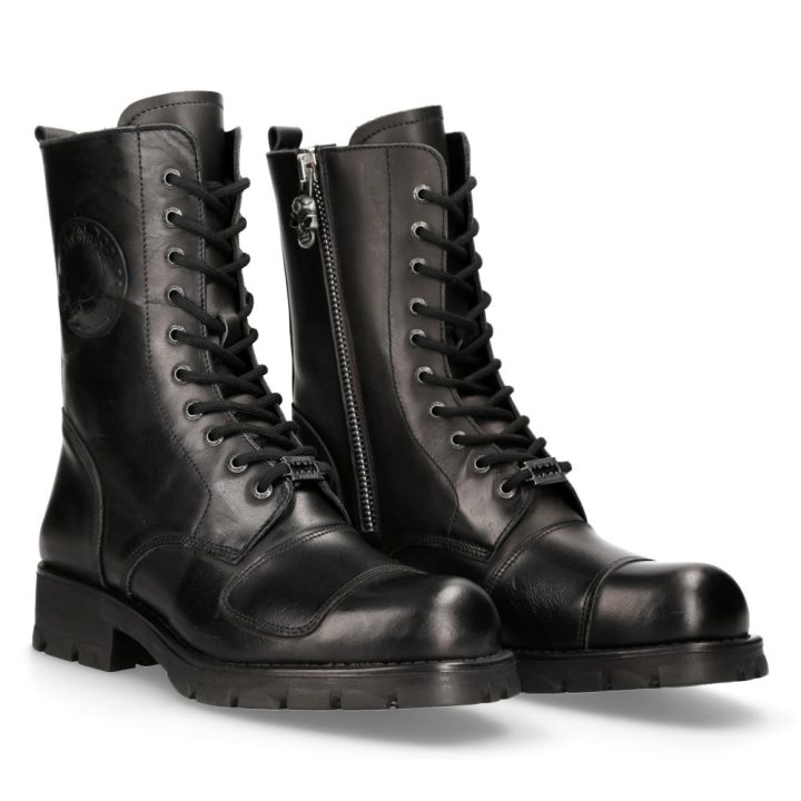 Bottes Noir New Rock M-7674-S1
