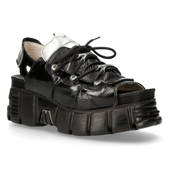 Sandales Noir New Rock M-BIOS103-C2 – Image 3