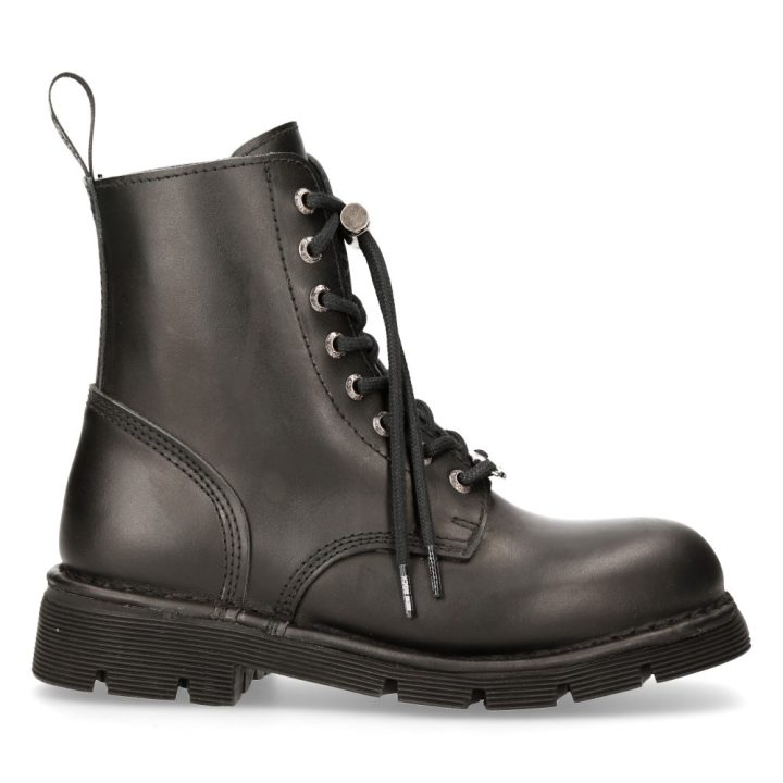 Bottines Noir New Rock M-NEWMILI084N-S59 – Image 2